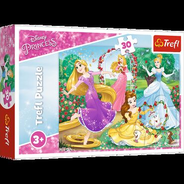 Oyuncaqlar: Trefl Disney Şahzadə pazlı, 30 ədəd. Balacalar üçün əyləncəli və