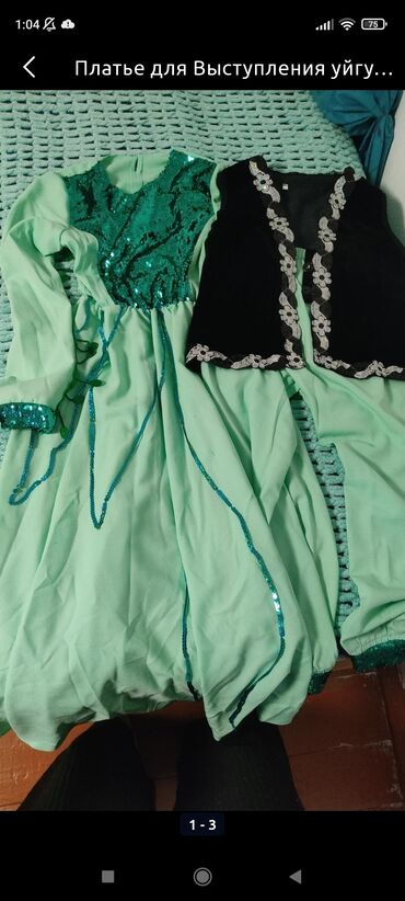 уйгурские костюмы: Танцевальный костюм для уйгурского танца для 10, 12летним девочкам, на