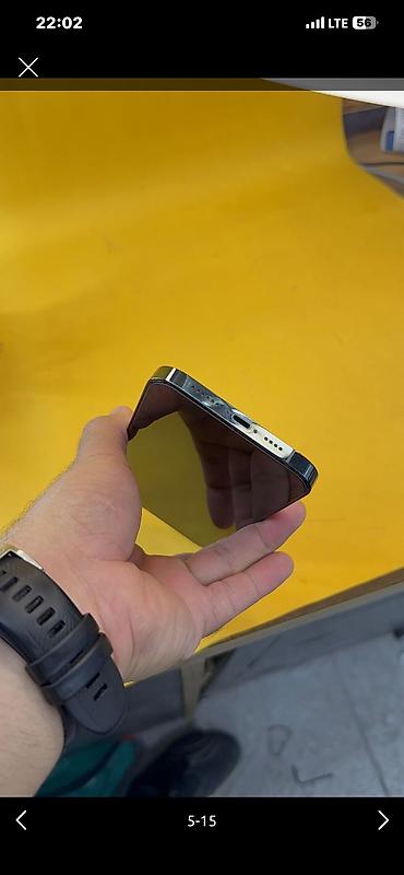 aphone 12: IPhone 12 Pro Max, Б/у, 256 ГБ, Blue Titanium, 89 % — 3