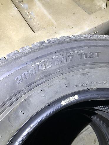 bmw yan guzgu: İşlənmiş Şin Marshal 265 / 65 / R 17 — 2