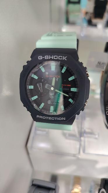 qol saati casio: CASIO G‑SHOCK saatları – GA‑2100/CasiOak seriyası Məhsul təsviri: - — 1