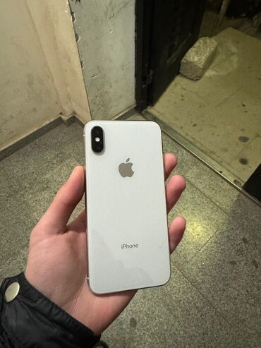 iphone x продам: IPhone X, 64 GB, Ağ, Simsiz şarj