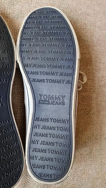 Patike: Tommy Jeans platnene patike – tamnoplave - Model: niskoprofilne — 5