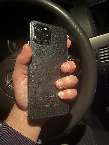 telefolar: Huawei Nova Y61, 64 GB, rəng - Qara, Zəmanət, Barmaq izi, İki sim kartlı — 1