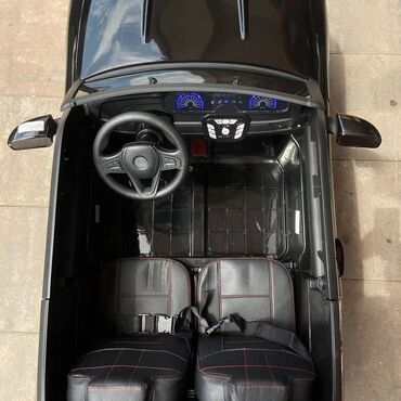 Uşaq üçün elektrik maşınları: 12 volt akulmuyator Real avtomobil boyası İki nəfərlik 4x4 dörd — 6