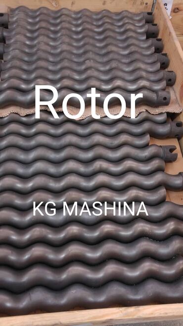 Аппараты для штукатурки и шпаклевки: Шнековая пара для штукатурной станции, Винт, Статор, Ротор 2L 6+++ — 5