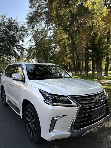 Lexus: Lexus LX: 2017 г., 5.7 л, Автомат, Газ, Жол тандабас — 2