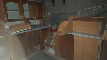 kuvşin: Mətbəx mebeli: islenmis mebel seti kompletk satilir 2ci el. yaxşı — 2
