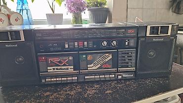 denon d7: Портативный магнитофон-радио National RX-CW30F (RX Compo) — 1