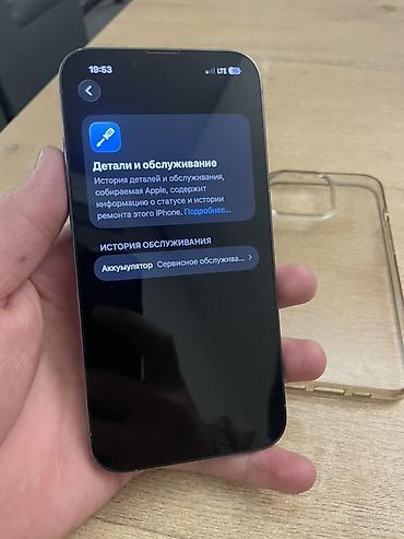 Apple iPhone: IPhone 13 Pro, Б/у, 128 ГБ, Графит, Чехол, 78 % — 5