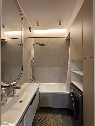 ипотечные квартиры: 2 комнаты, 56 м², Кок-Жар ж/м Элитка, 5 этаж, Дизайнерский ремонт — 9