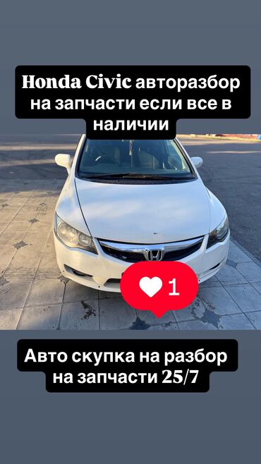 Капоты и комплектующие: Honda
