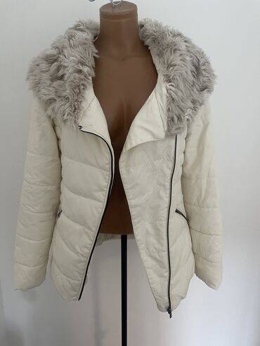 jakna s krznom: S (EU 36), Single-colored, With lining, Faux fur