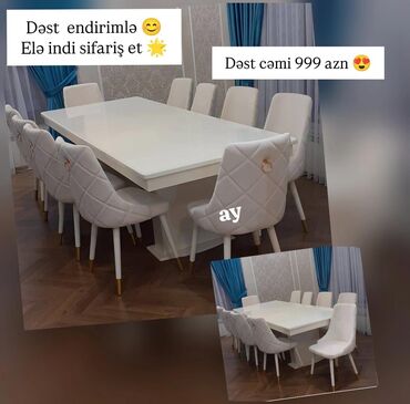 Dolablar: Masa desti sifarisle hazırlanır. ⚜️ İstehsaldan satiş, otağınıza