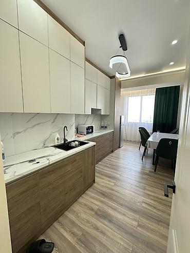o store: 2 комнаты, 95 м², Калинина мкр., Элитка, 13 этаж, Свежий ремонт — 8