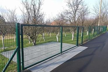 Proizvodi od rolovanog metala, metalni kanali: Ograde i kapije za dvorišta. Panelna ograda 2d, panelna ograda 3d — 13