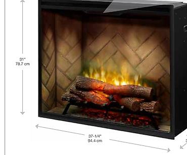 Peçlər və kaminlər: Kamin Peçi, yanacaq - Elektrik — 16