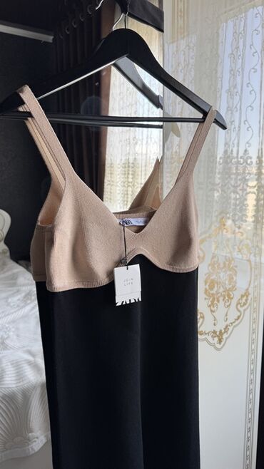 платья вышитые бисером вском стиле: Платье ZARA Join Life - Модель: длинное платье комбинированного