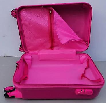 Rančevi, torbe i koferi: Dečiji set kofera Minnie Mouse – 3 dela, pink - Dizajn: živopisni — 4