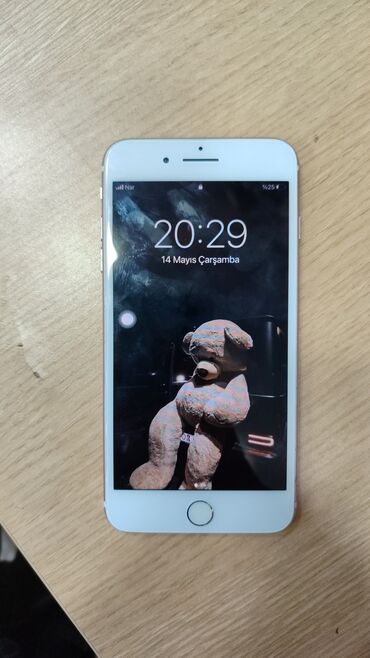 i̇phona 7: IPhone 7 Plus, 128 ГБ, Розовый, Отпечаток пальца