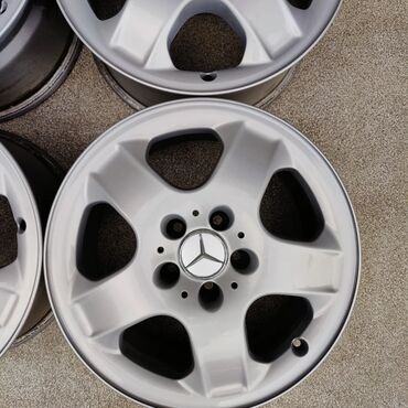 Диски: Литые Диски R 17 Mercedes-Benz, Комплект, отверстий - 5, Б/у — 5
