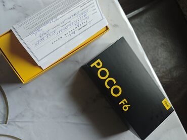 Poco: Poco F6, Б/у, 512 ГБ, цвет - Черный, 2 SIM