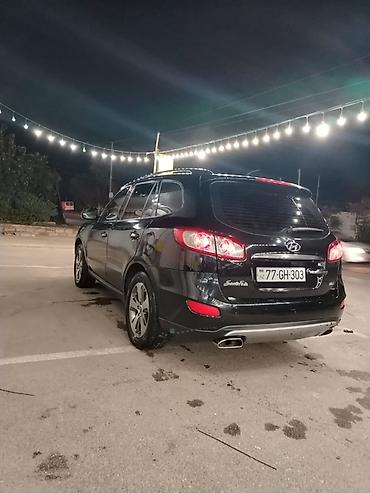 hunday: Hyundai Santa Fe MLX – qara rəngli, 5 qapılı krossover/SUV. Əsas — 4