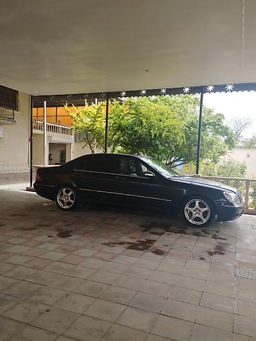 mersedes saat: Mercedes-Benz S-Class: 3.2 l | 2002 il Sedan — 5