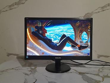 Мониторы: Монитор, Philips, Б/у, 18" - 19" — 14