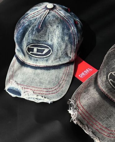 Kape i aksesoari: Kačket, Diesel, bоја - Svetloplava — 5