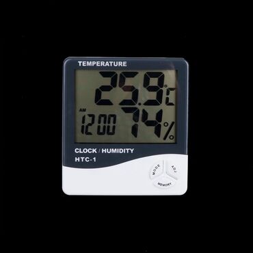 электрон термометр: Termometr istilik və nəmişlik ölçən Model;HTC1 Tempratur nemislik ve