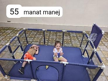 uşaq maneji: Uşaq maneji – oyun və təhlükəsiz mühit üçün. - Ölçü: geniş düzbucaqlı — 1
