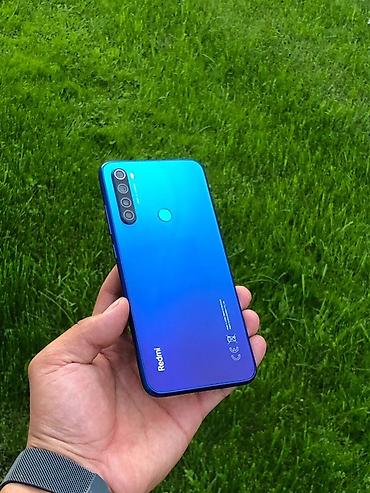 Redmi, Redmi Note 8, Б/у, 64 ГБ, цвет - Синий, 2 SIM