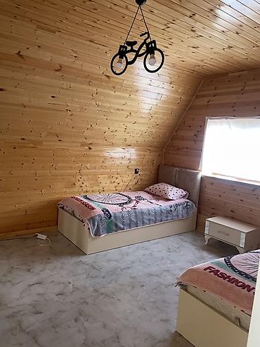 müşviqabad evler: Ağac interyerli, geniş və işıqlı bağ evi icarəyə təqdim olunur — 7