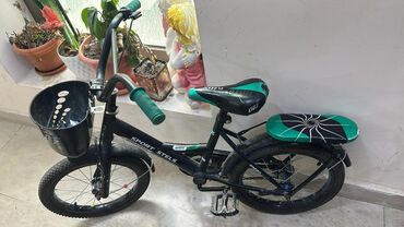 amazatr velosiped: İşlənmiş İki təkərli Uşaq velosipedi 16", sürətlərin sayı: 10, Ödənişli çatdırılma, Ünvandan götürmə