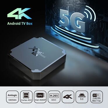 tv ucun wifi aparati: Новый Смарт ТВ приставка 2 ГБ / 16 ГБ, Android, Самовывоз