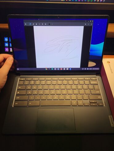 купить настольный компьютер: Ультрабук, Lenovo, 8 ГБ ОЭТ, Snapdragon X Plus, 13.3 ", Колдонулган, Татаал эмес тапшырмалар үчүн, эс тутум SSD