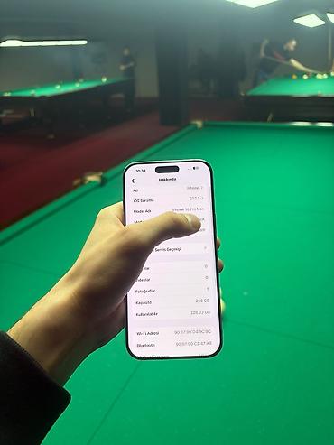 telefon satlsl: IPhone 16 Pro Max, 256 GB, Gümüşü, Simsiz şarj — 6