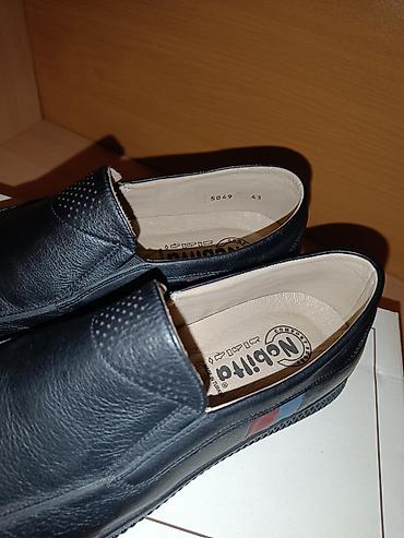 Мужская обувь: Nobilta kişi loaferləri - Ölçü: 43 (iç ölçü 27.5 sm) - Rəng: qara - — 3