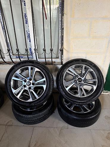 disqi teker type 1: İşlənmiş Disk təkər Hyundai 205 / 55 / R 16, 5 Boltlu — 3