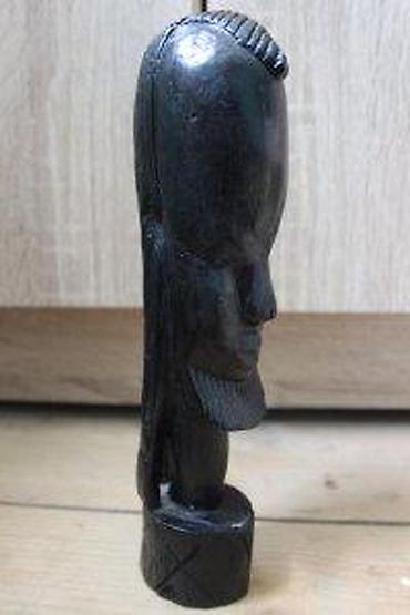 Figure: STARA DRVENA AFRIČKA FIGURA MUŠKARCA, RARITET, RUČNI RAD | Стара — 14