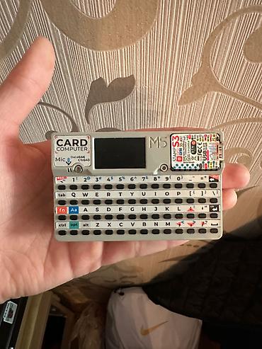 internet mini modem: M5Stack Cardputer (STAMP S3 əsaslı mini kompüter) - Kart ölçüsündə — 3