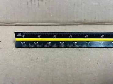 Ostali merni alati: Aluminijumsko arhitektonsko trostrano lenjire – skalar - Materijal — 18