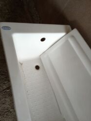 Duş başlıqları: Selka markalı akril vanna - Material: akril (isti suyu daha uzun