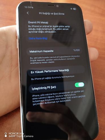 iphone plata: IPhone 11, 128 GB, Ağ, Face ID — 4