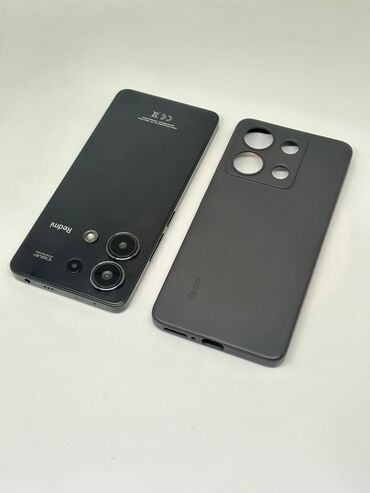 6гб: Redmi, Redmi Note 13, Колдонулган, 128 ГБ, түсү - Кара, 2 SIM