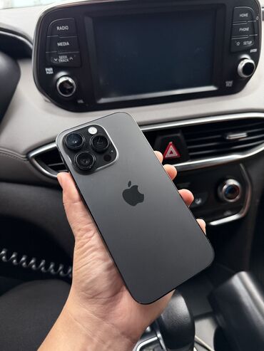 доставка зарядки для айфона: IPhone 14 Pro, Б/у, 256 ГБ, Black Titanium, Зарядное устройство, Защитное стекло, Чехол, 87 %