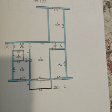 уютный дом агентство недвижимости: 3 комнаты, 58 м², 104 серия, 3 этаж, Старый ремонт