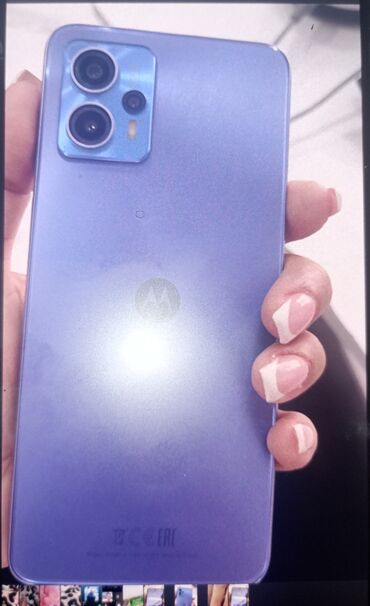 telefon flai 100: Motorola Шарм, 128 ГБ, цвет - Голубой, Сенсорный, Отпечаток пальца, Две SIM карты