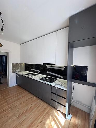 Кухонные гарнитуры: Кухонный гарнитур, Новый, цвет - Белый, ДСП, Бесплатная доставка — 10